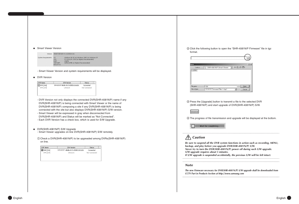 Samsung SHR-4081N/P User Manual | Page 88 / 105