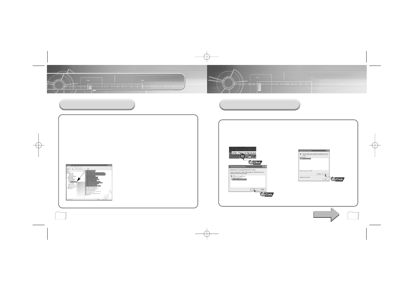 Using the removable storage | Samsung YP-55 User Manual | Page 11 / 37