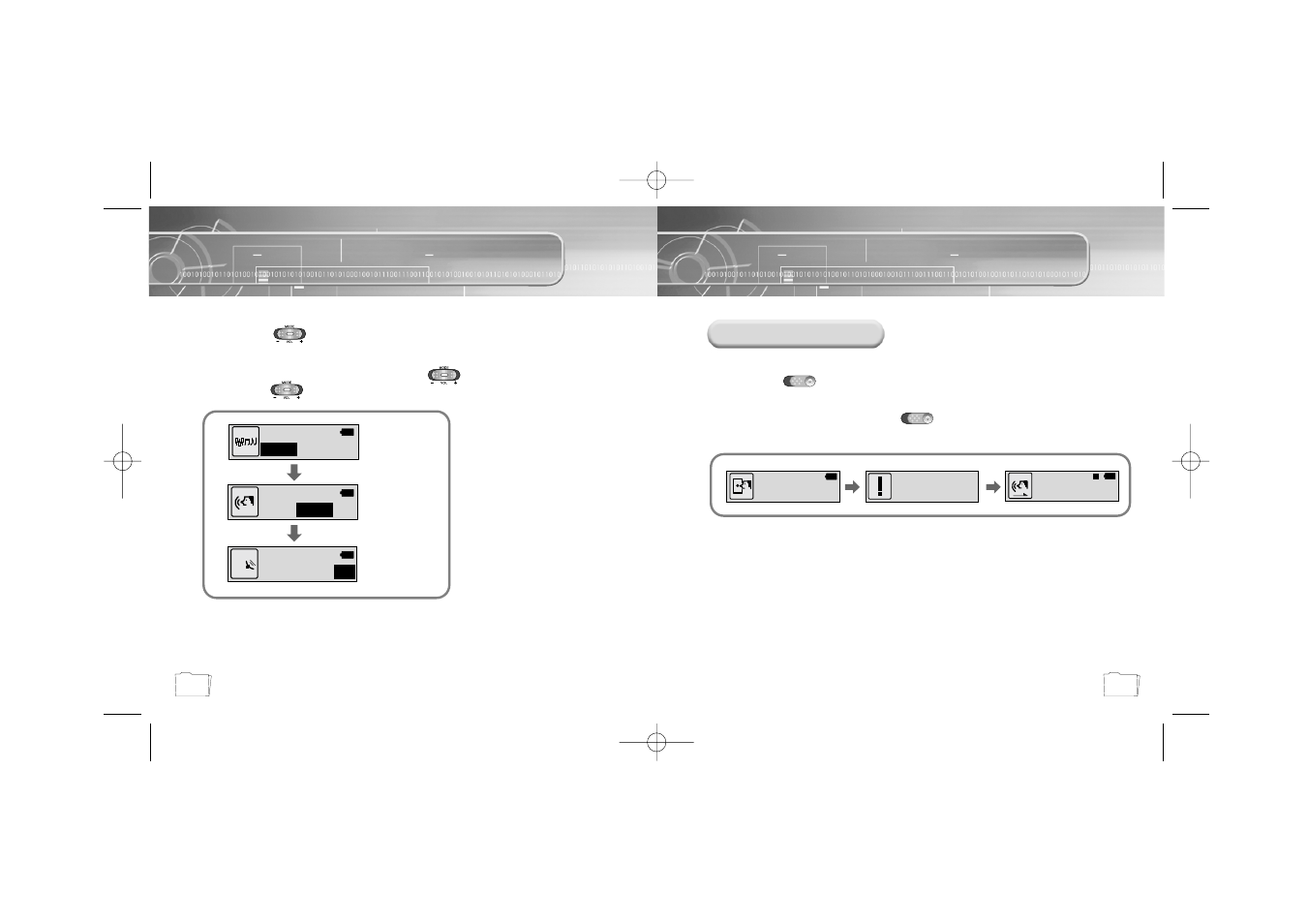 Recording voice, Changing modes | Samsung YP-55 User Manual | Page 18 / 37