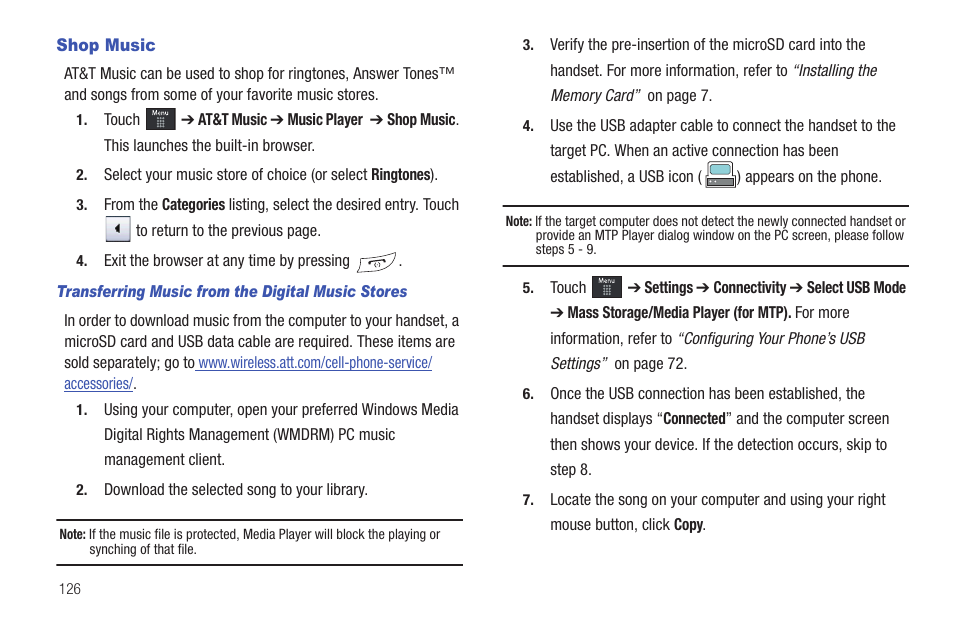 Shop music | Samsung GH46-00842A User Manual | Page 130 / 226