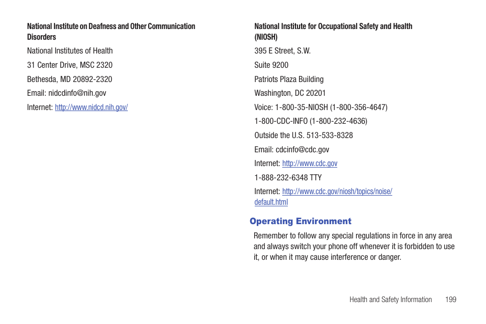 Operating environment | Samsung GH46-00842A User Manual | Page 203 / 226