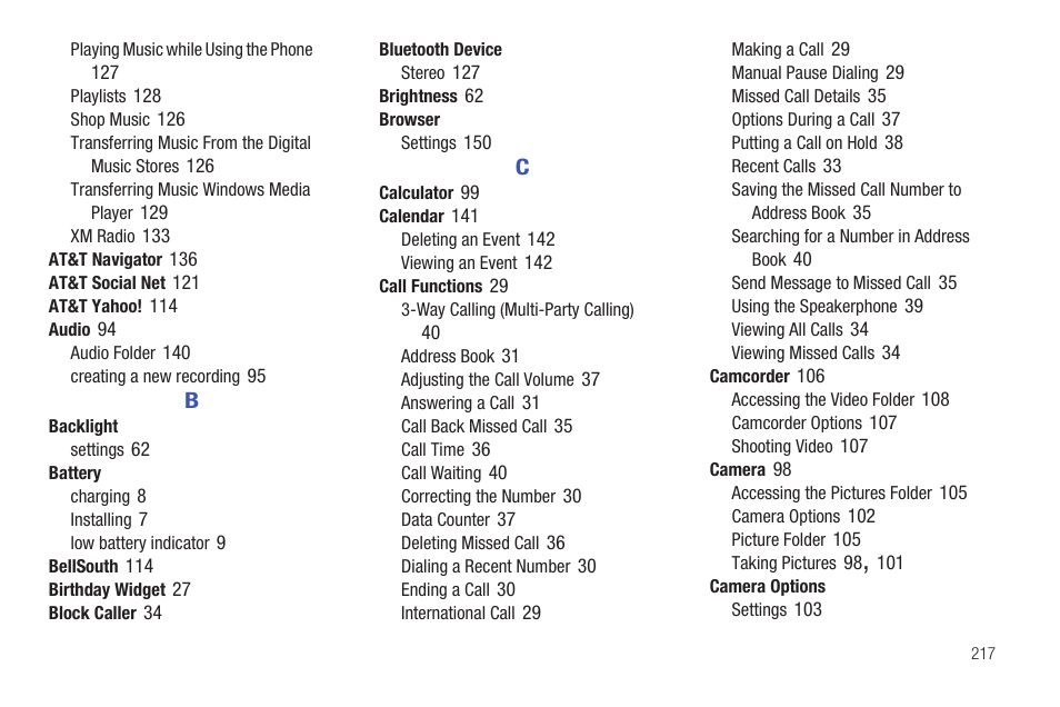 Samsung GH46-00842A User Manual | Page 221 / 226