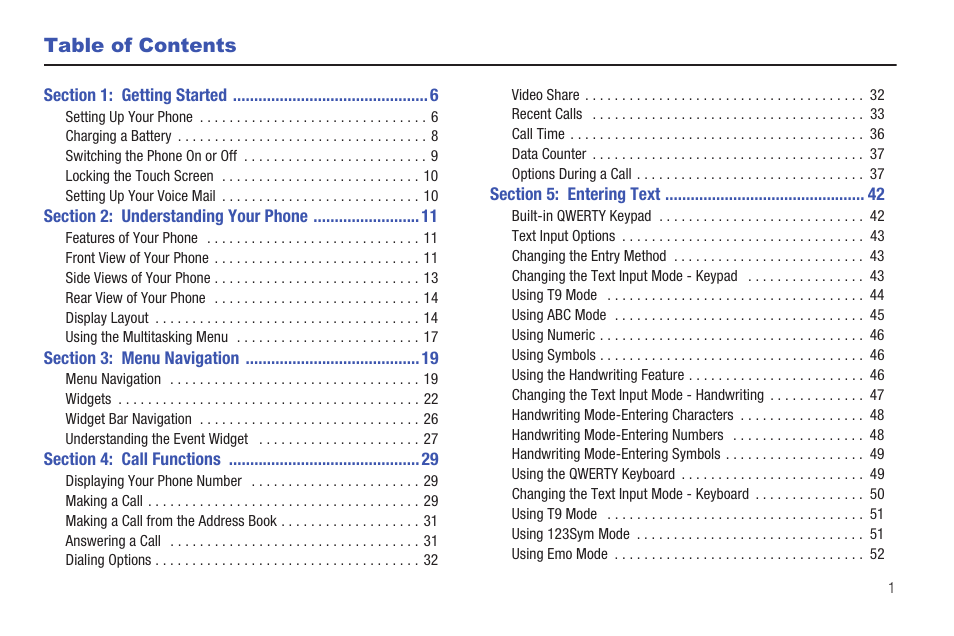Samsung GH46-00842A User Manual | Page 5 / 226