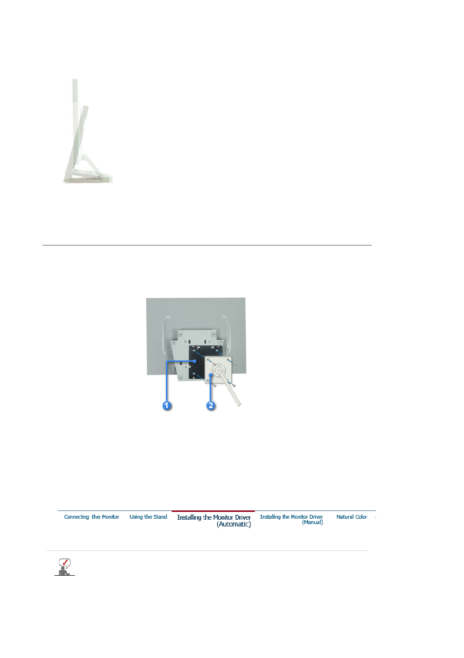 Installing the monitor driver(automatic) | Samsung 151X User Manual | Page 14 / 65