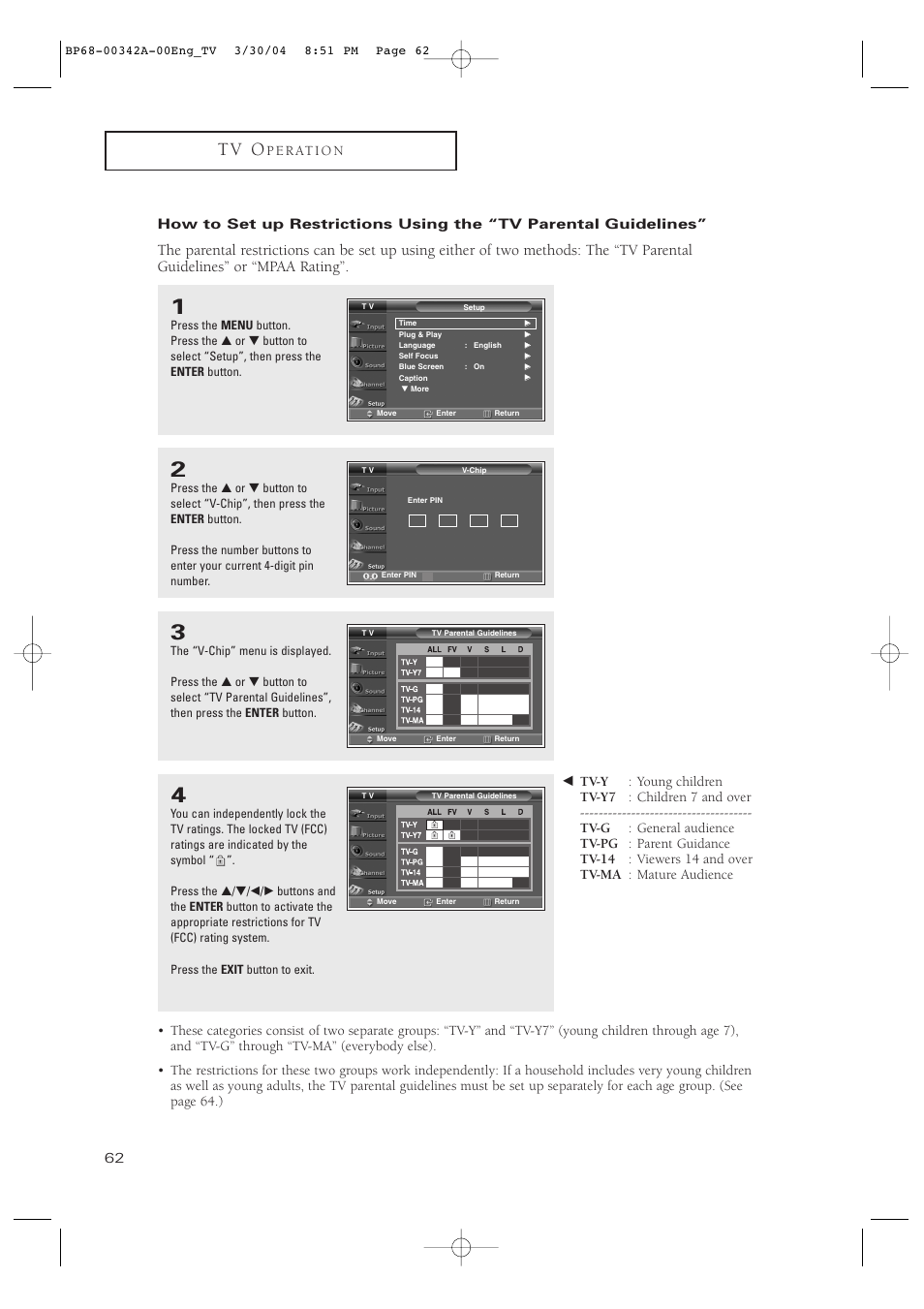 T v o | Samsung HC-P4363W User Manual | Page 62 / 92