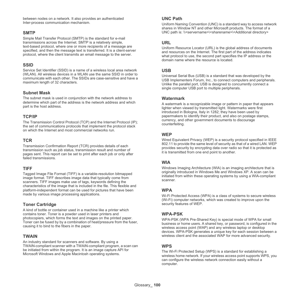 Samsung CLP-775 SERIES User Manual | Page 100 / 101
