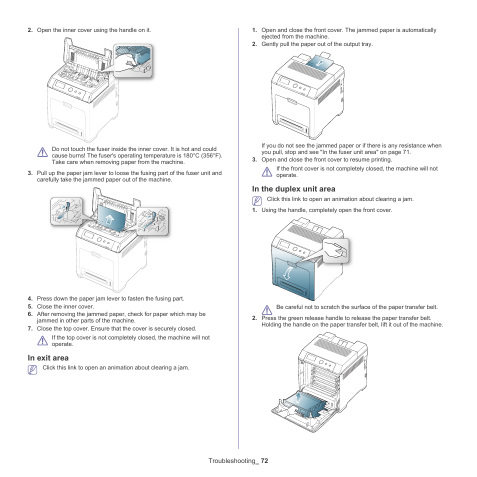 Samsung CLP-775 SERIES User Manual | Page 72 / 101