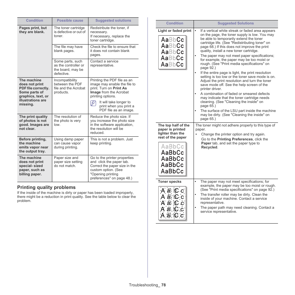Samsung CLP-775 SERIES User Manual | Page 78 / 101