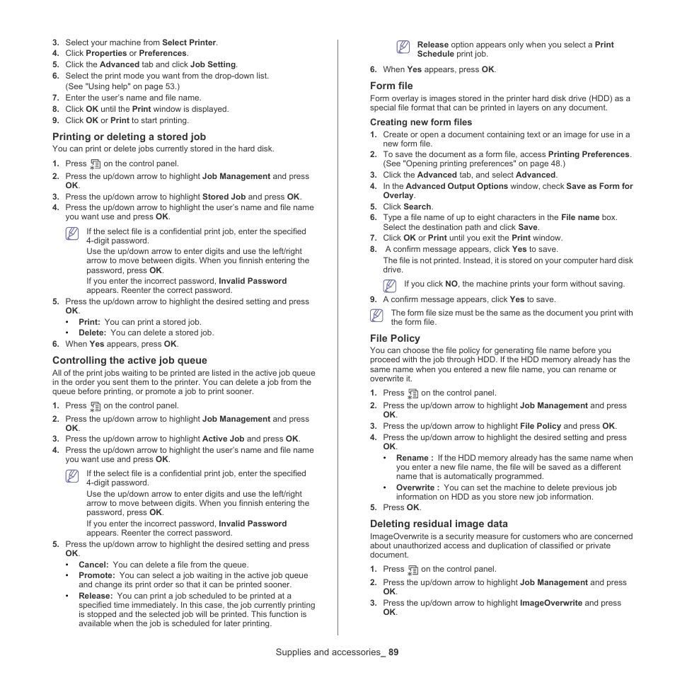 Samsung CLP-775 SERIES User Manual | Page 89 / 101