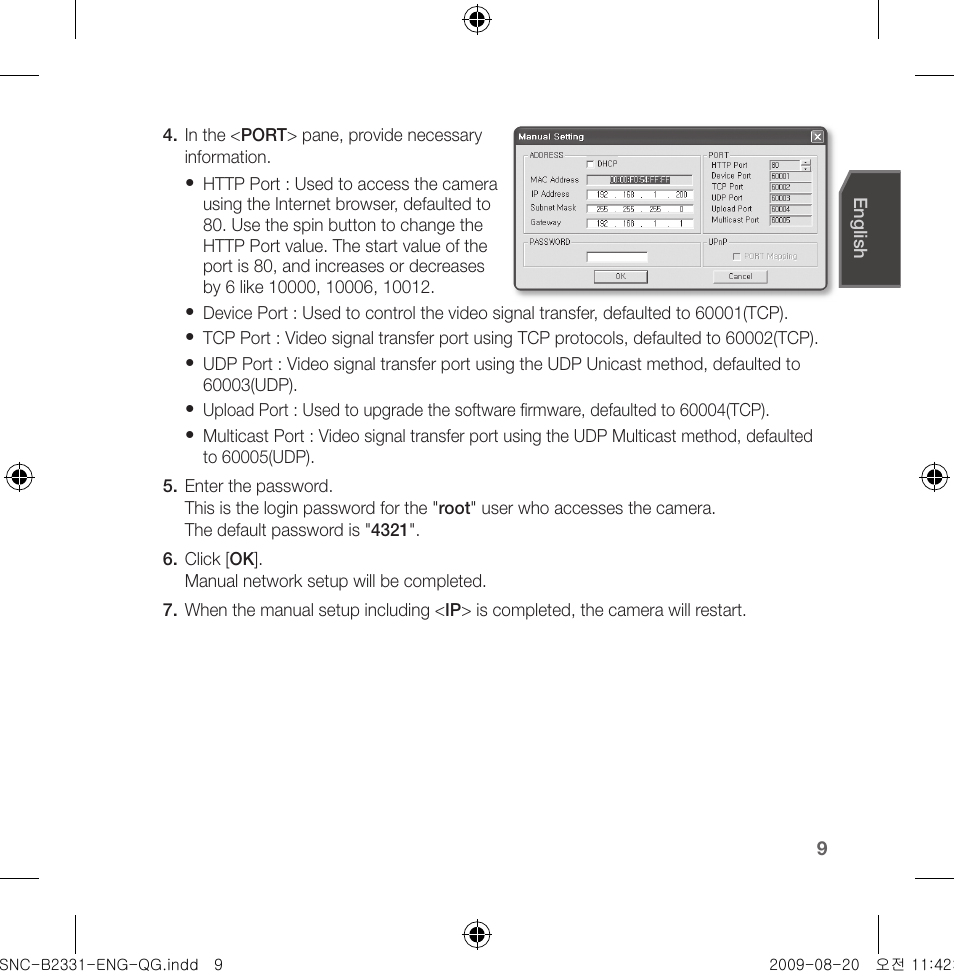 Samsung SNC-B2331-FRA-QG User Manual | Page 9 / 126