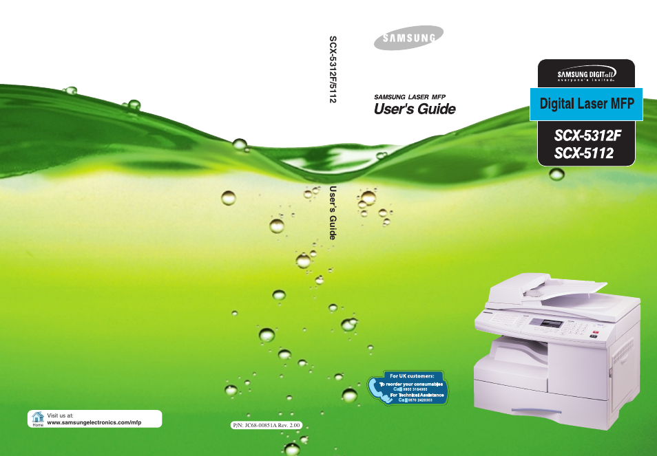 Samsung SCX-5112 User Manual | 127 pages