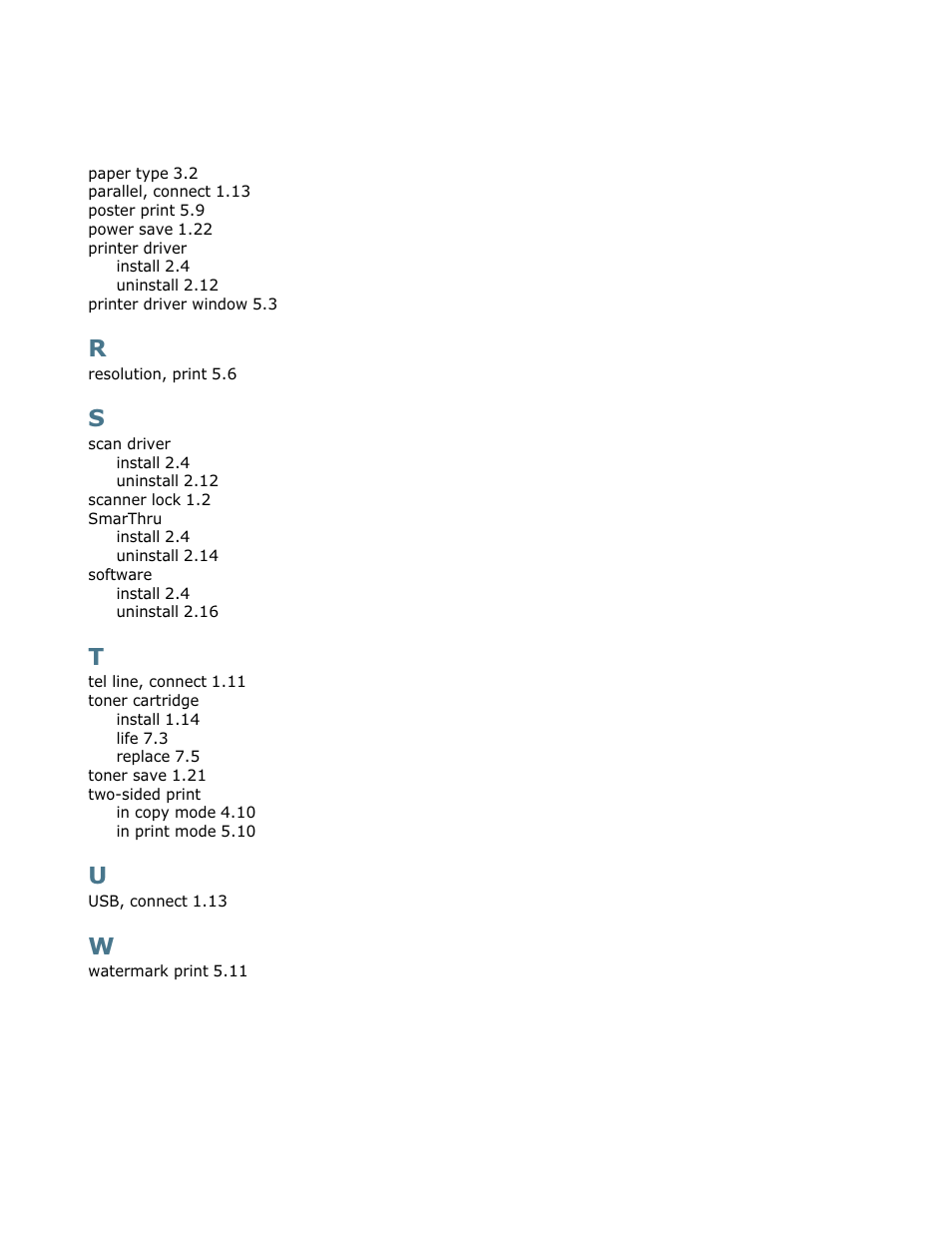 Samsung SCX-5112 User Manual | Page 127 / 127