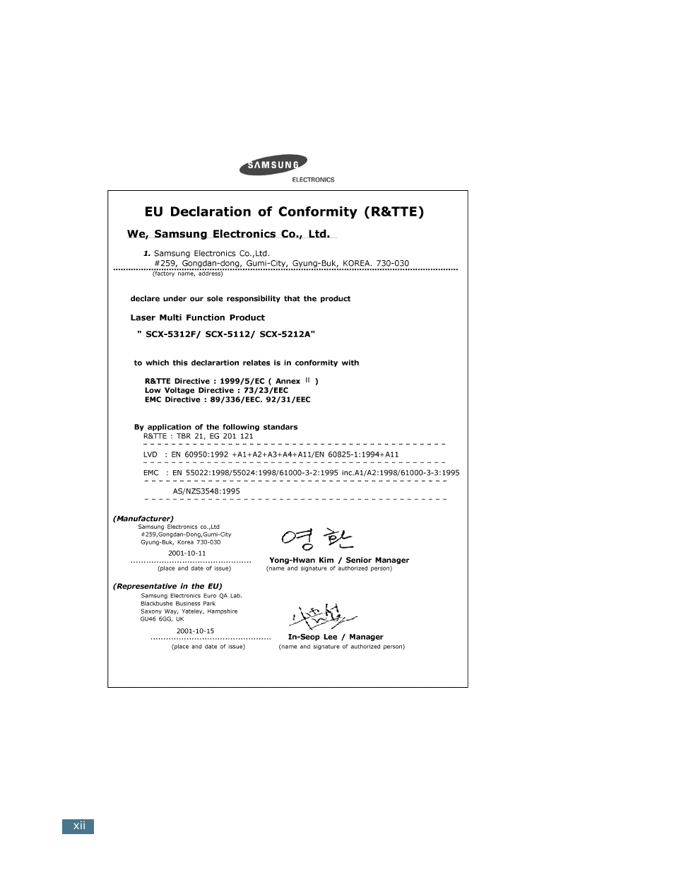 Samsung SCX-5112 User Manual | Page 13 / 127