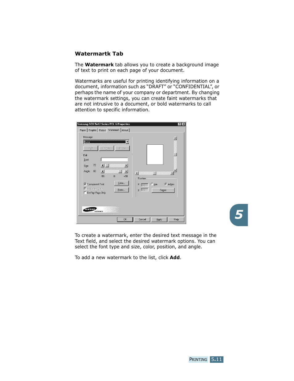 Samsung SCX-5112 User Manual | Page 84 / 127