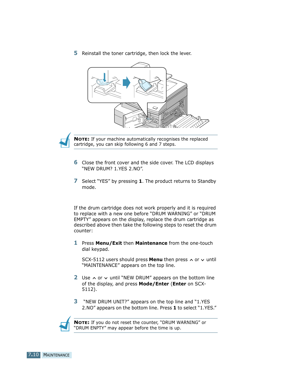 Samsung SCX-5112 User Manual | Page 99 / 127