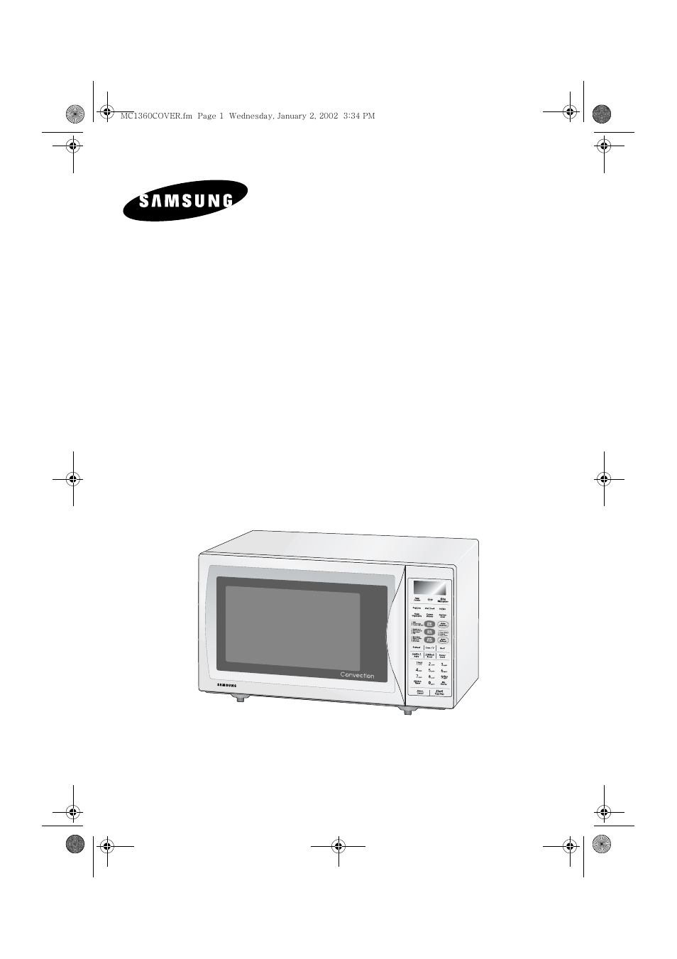 Samsung MC1360WA User Manual | 33 pages