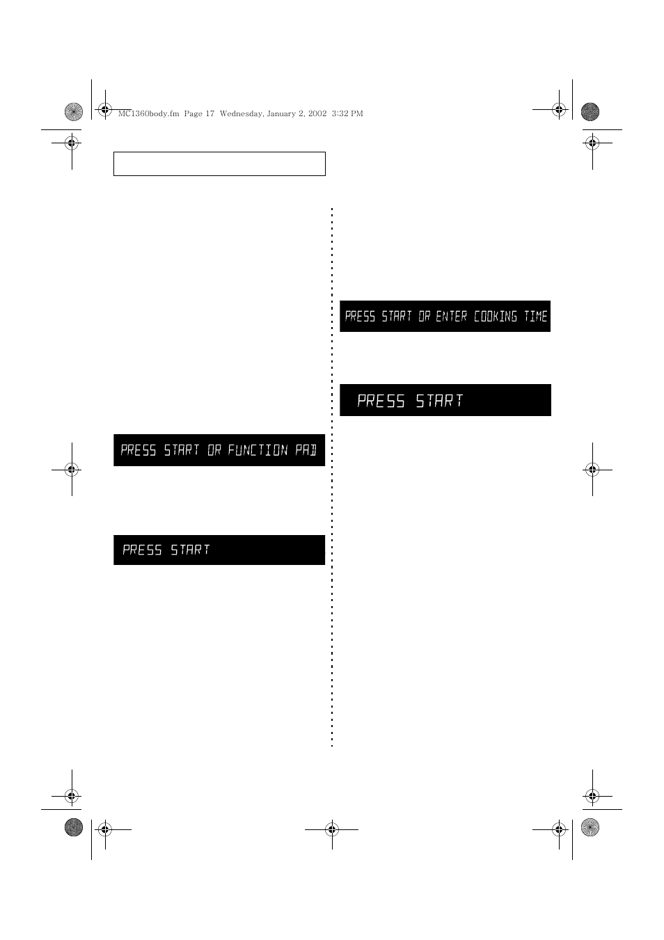Samsung MC1360WA User Manual | Page 16 / 33