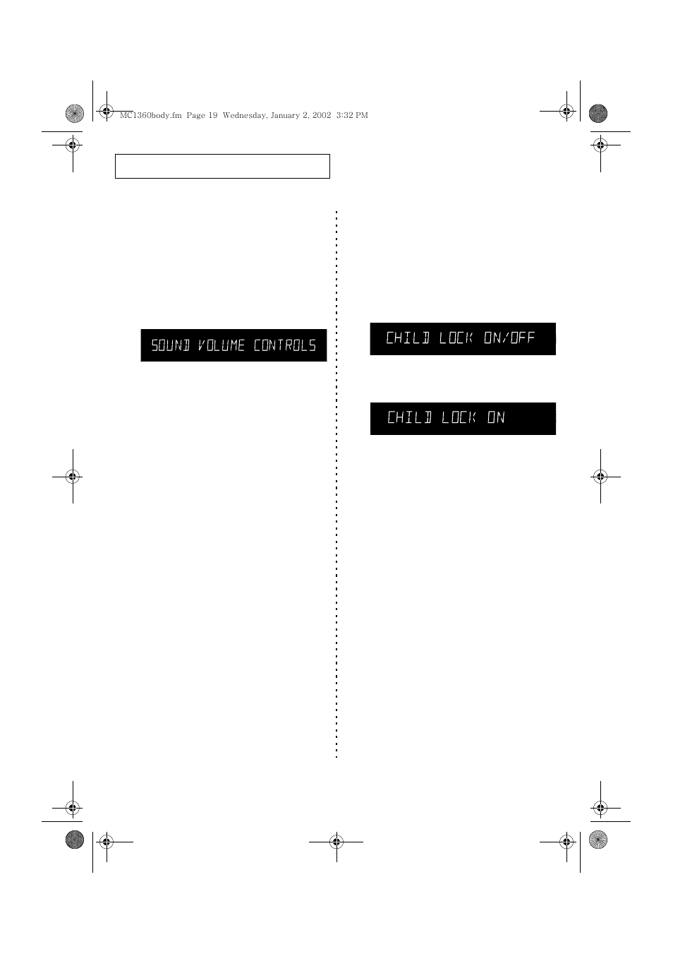 Samsung MC1360WA User Manual | Page 18 / 33