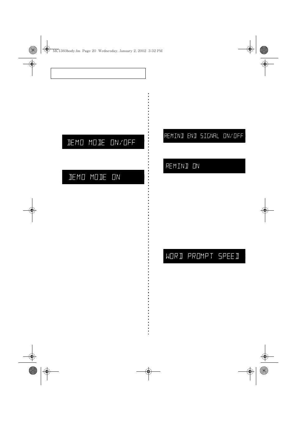 Samsung MC1360WA User Manual | Page 19 / 33