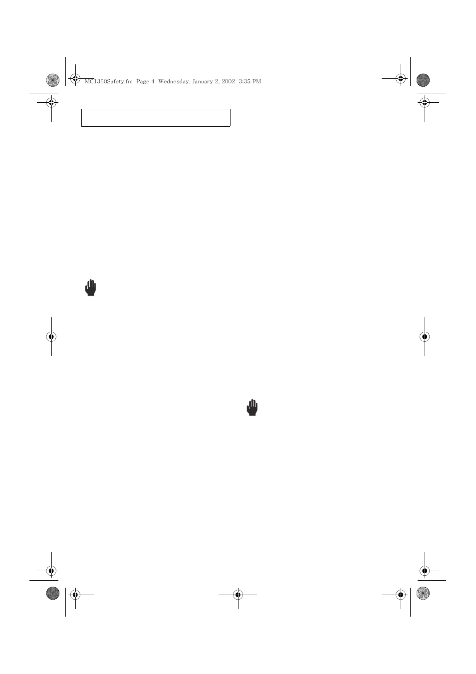 Hese, Nstructions, Important grounding instructions | Warning | Samsung MC1360WA User Manual | Page 4 / 33