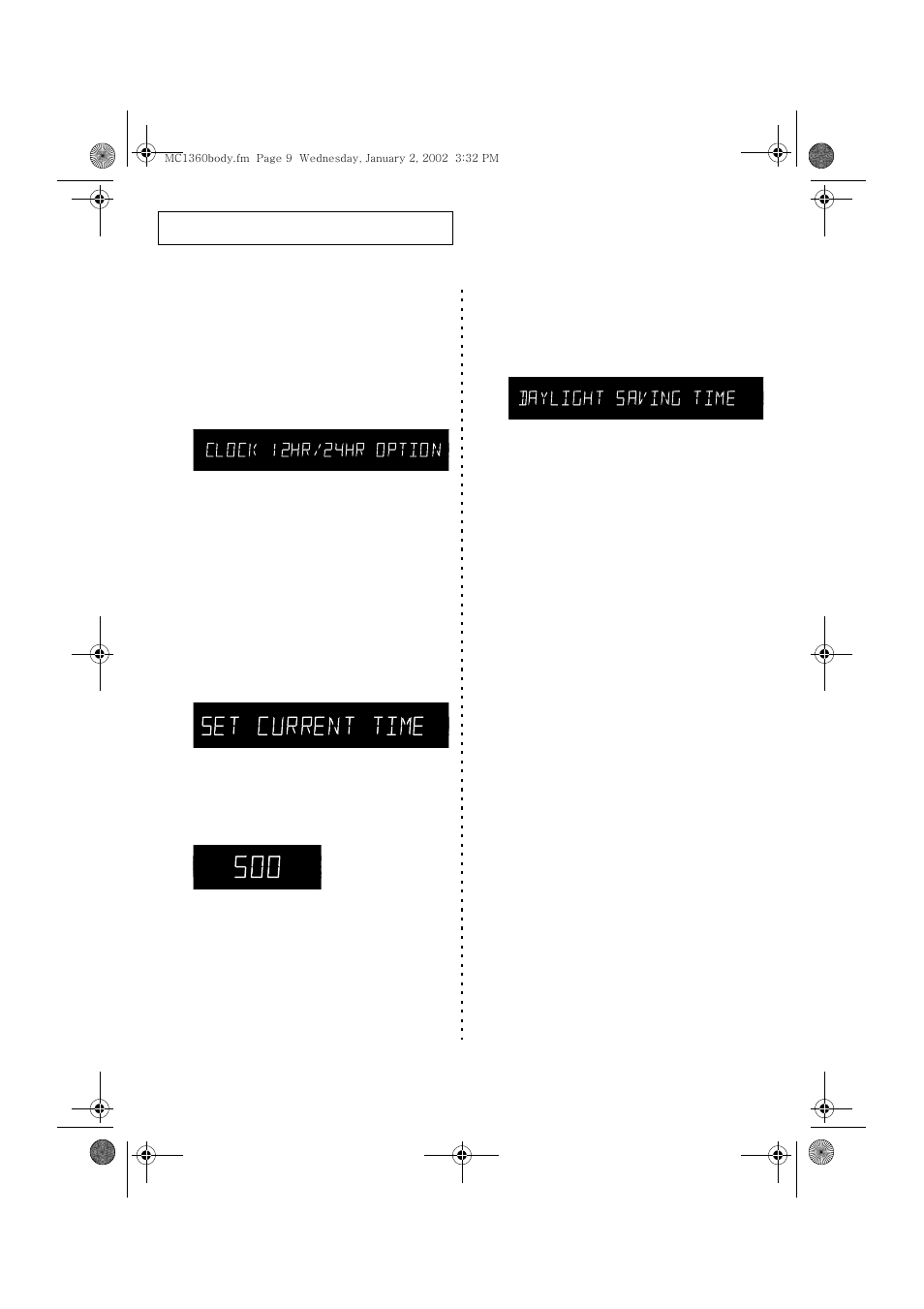 Samsung MC1360WA User Manual | Page 8 / 33