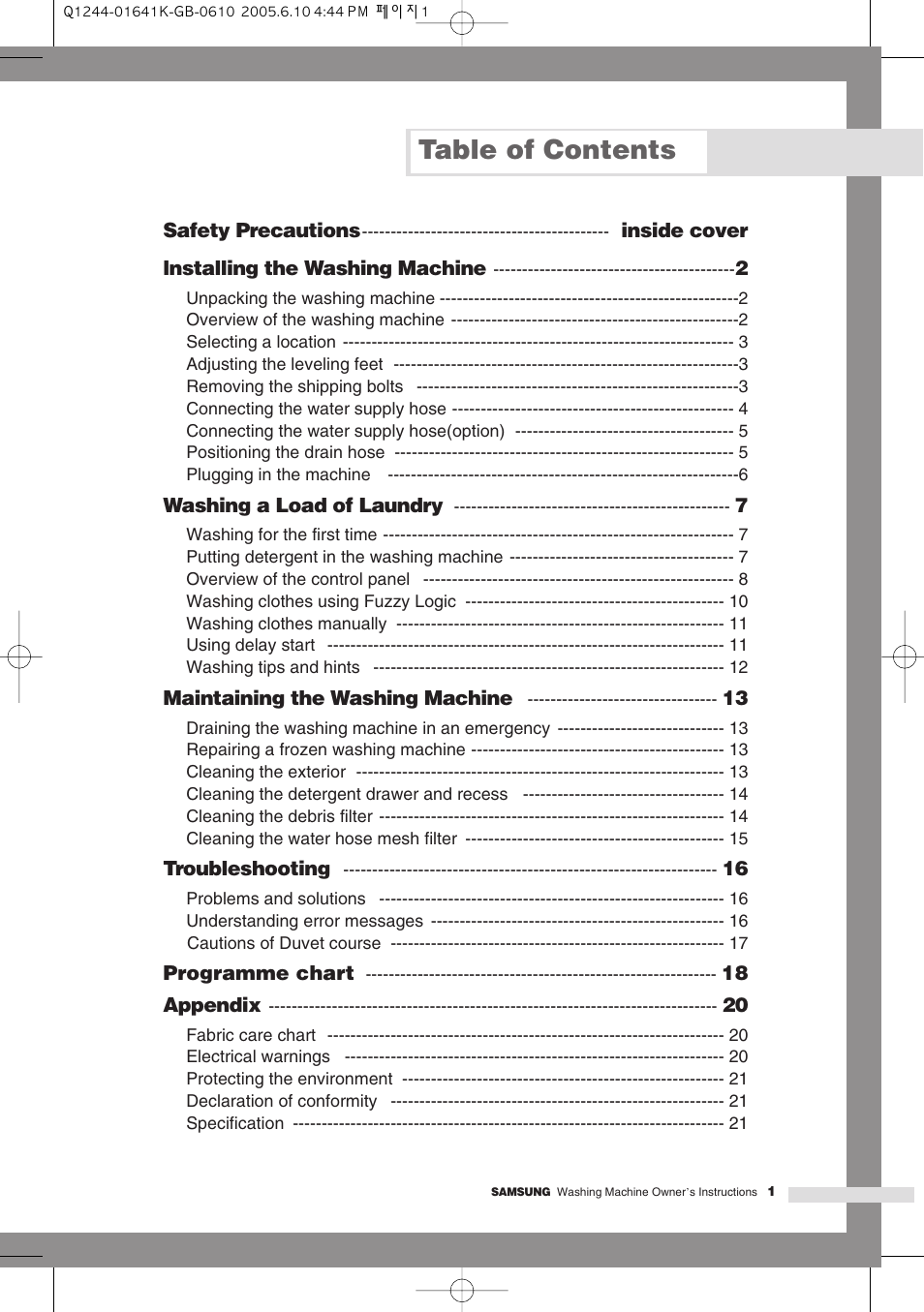 Samsung Q844 User Manual | Page 27 / 48