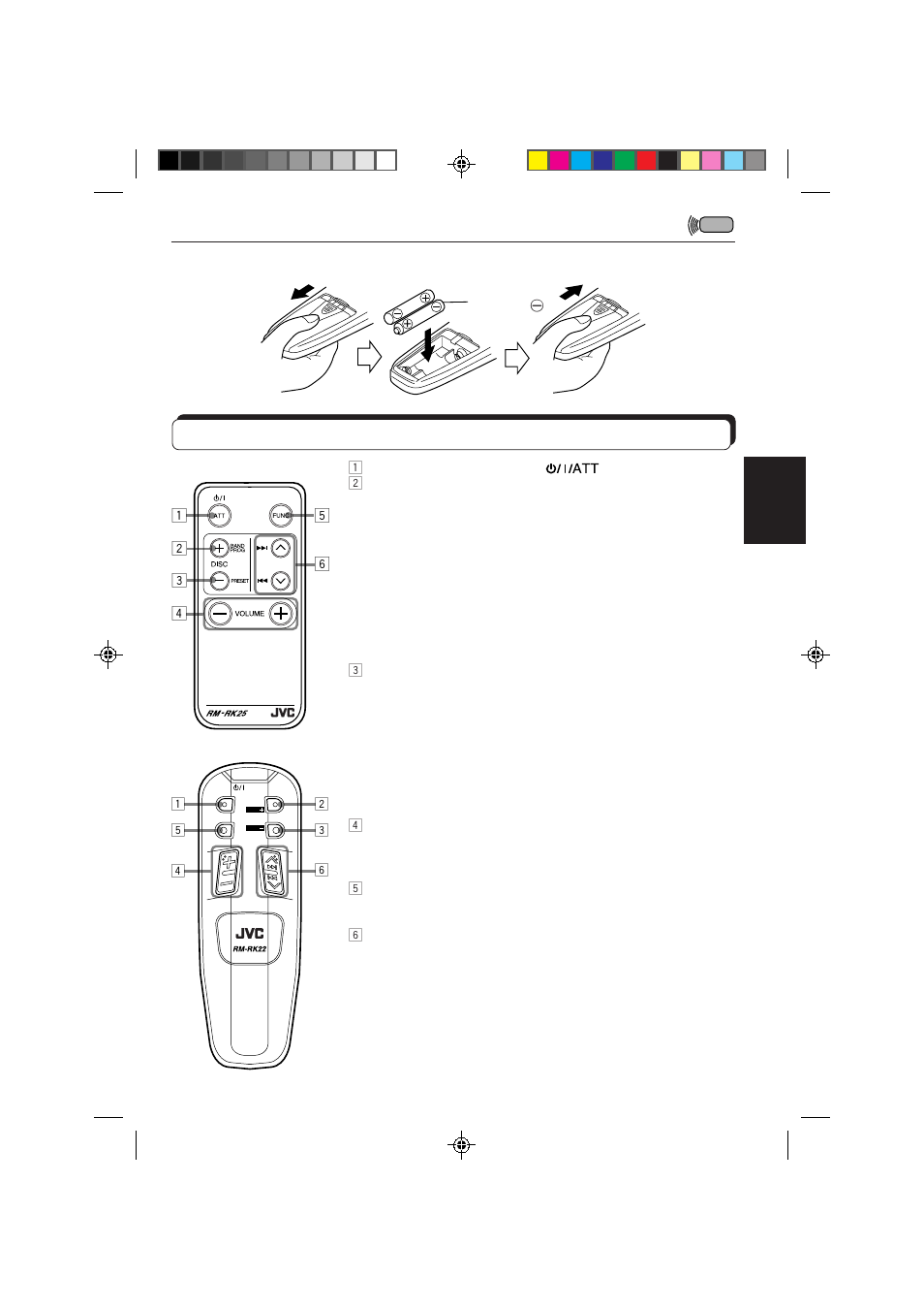 Utilisation de la télécommande | JVC KS-FX840R User Manual | Page 127 / 186