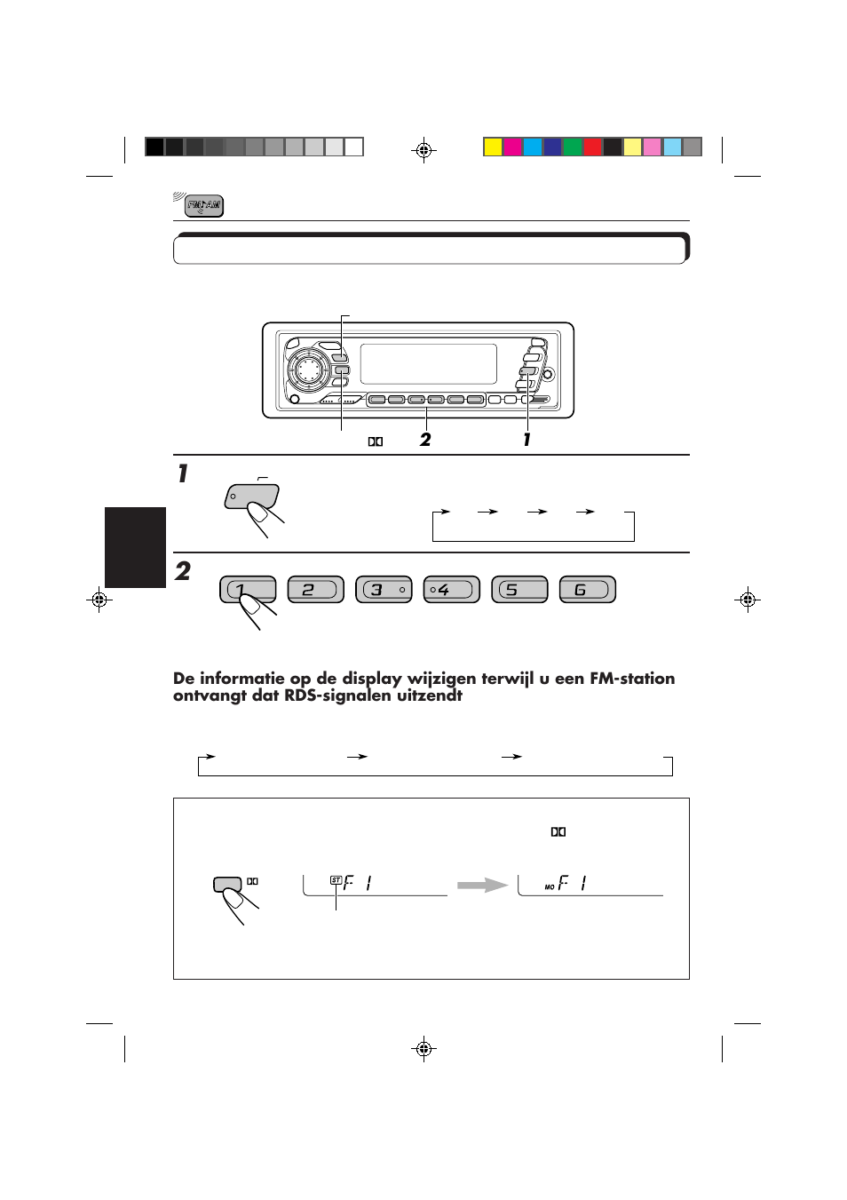 Afstemmen op een voorkeuzezender | JVC KS-FX840R User Manual | Page 146 / 186