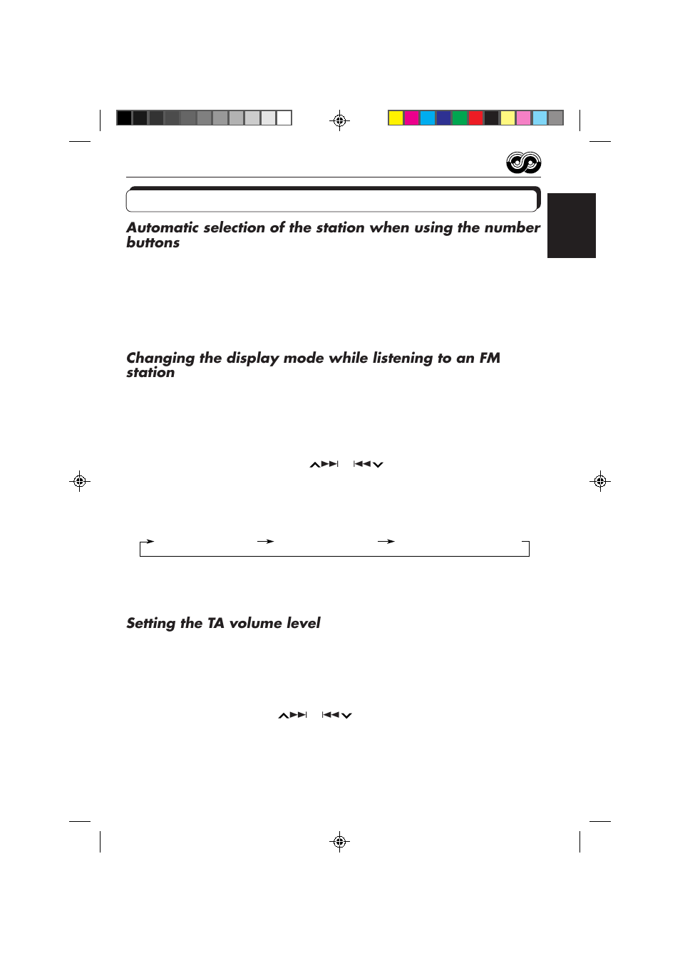 Other convenient rds functions and adjustments, Setting the ta volume level | JVC KS-FX840R User Manual | Page 15 / 186