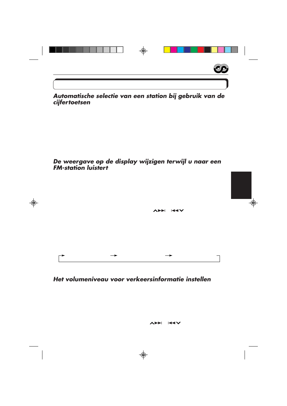 Het volumeniveau voor verkeersinformatie instellen | JVC KS-FX840R User Manual | Page 153 / 186