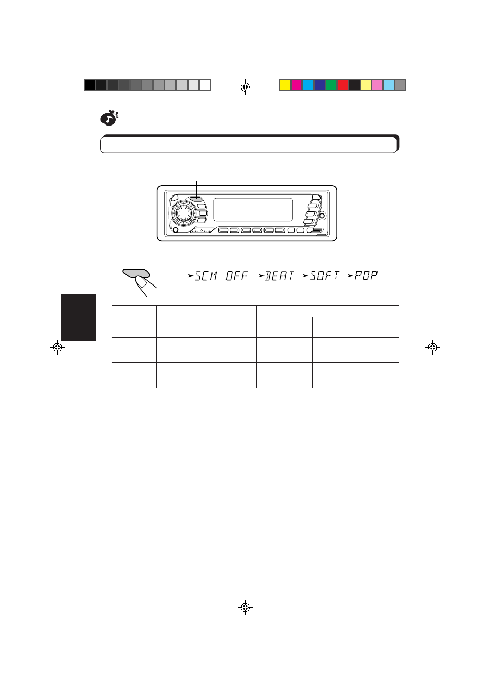 Vooraf ingestelde geluidsweergave selecteren | JVC KS-FX840R User Manual | Page 160 / 186