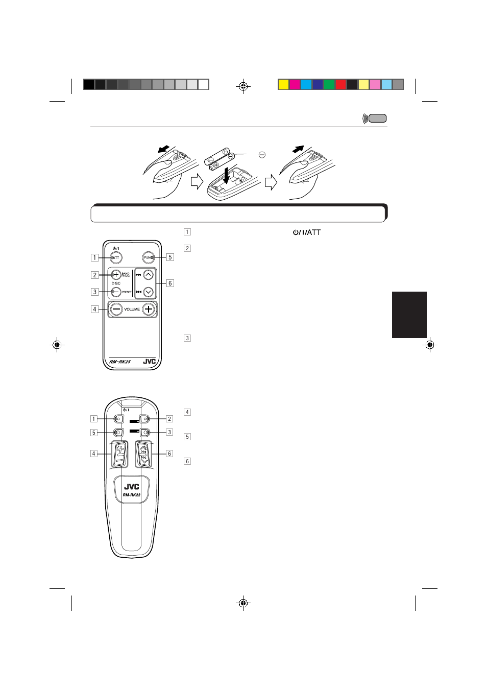 Gebruik van de afstandbediening | JVC KS-FX840R User Manual | Page 173 / 186