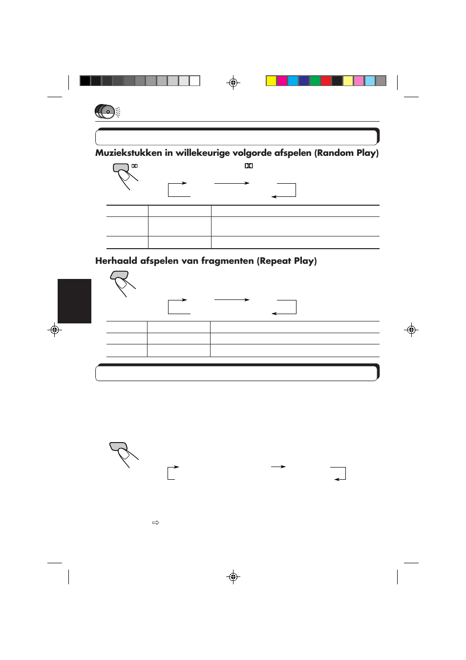 Kiezen van de weergavefunctie, De tekst van een cd met cd text weergeven | JVC KS-FX840R User Manual | Page 176 / 186