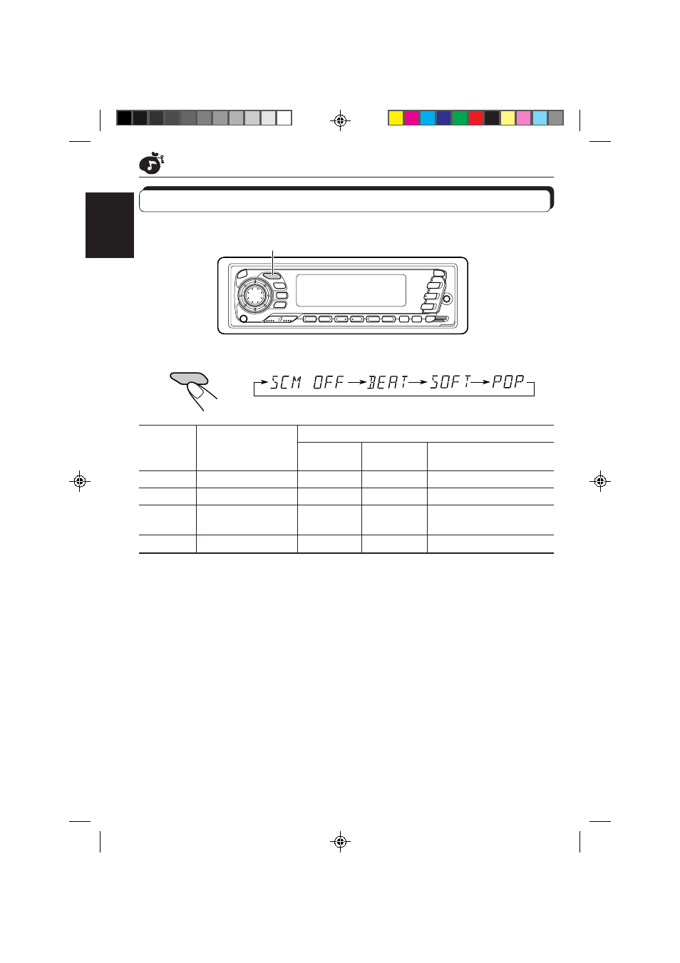 Selecting preset sound modes | JVC KS-FX840R User Manual | Page 22 / 186