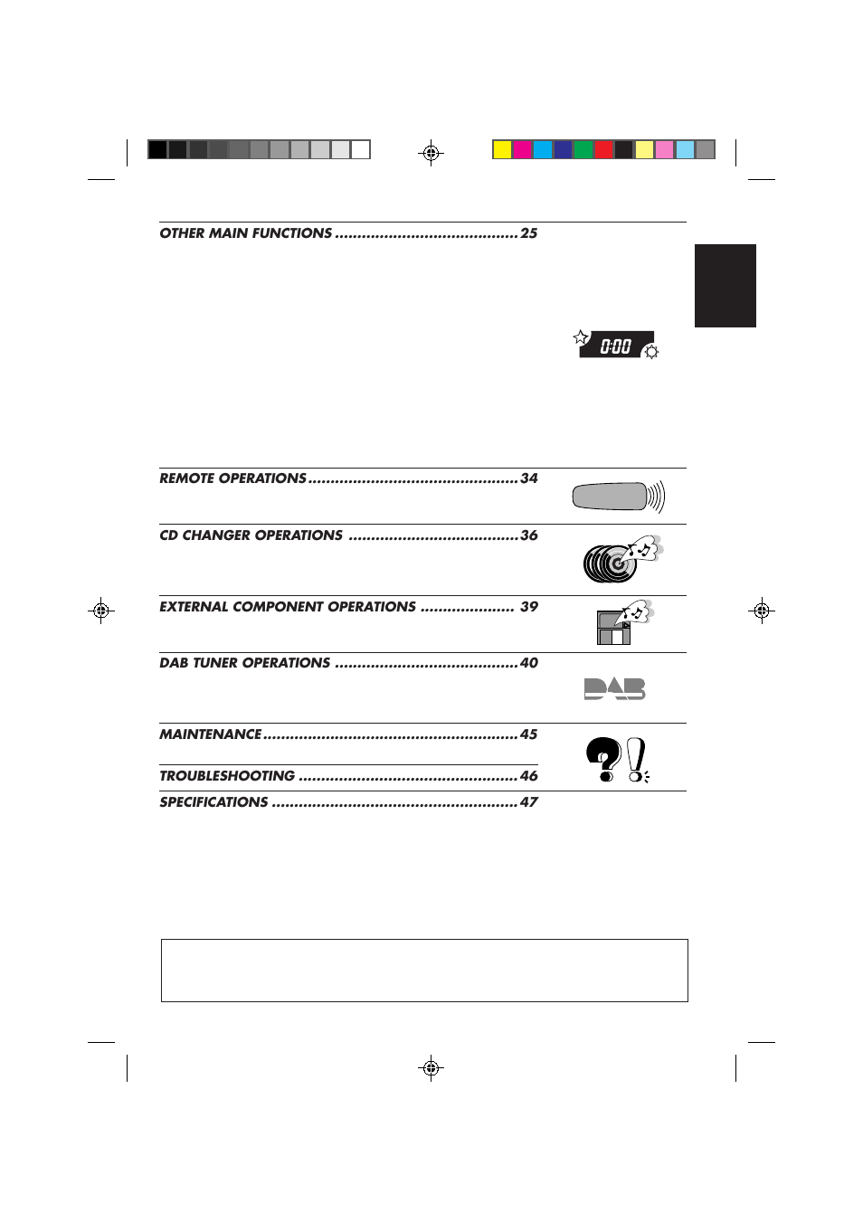 English | JVC KS-FX840R User Manual | Page 3 / 186
