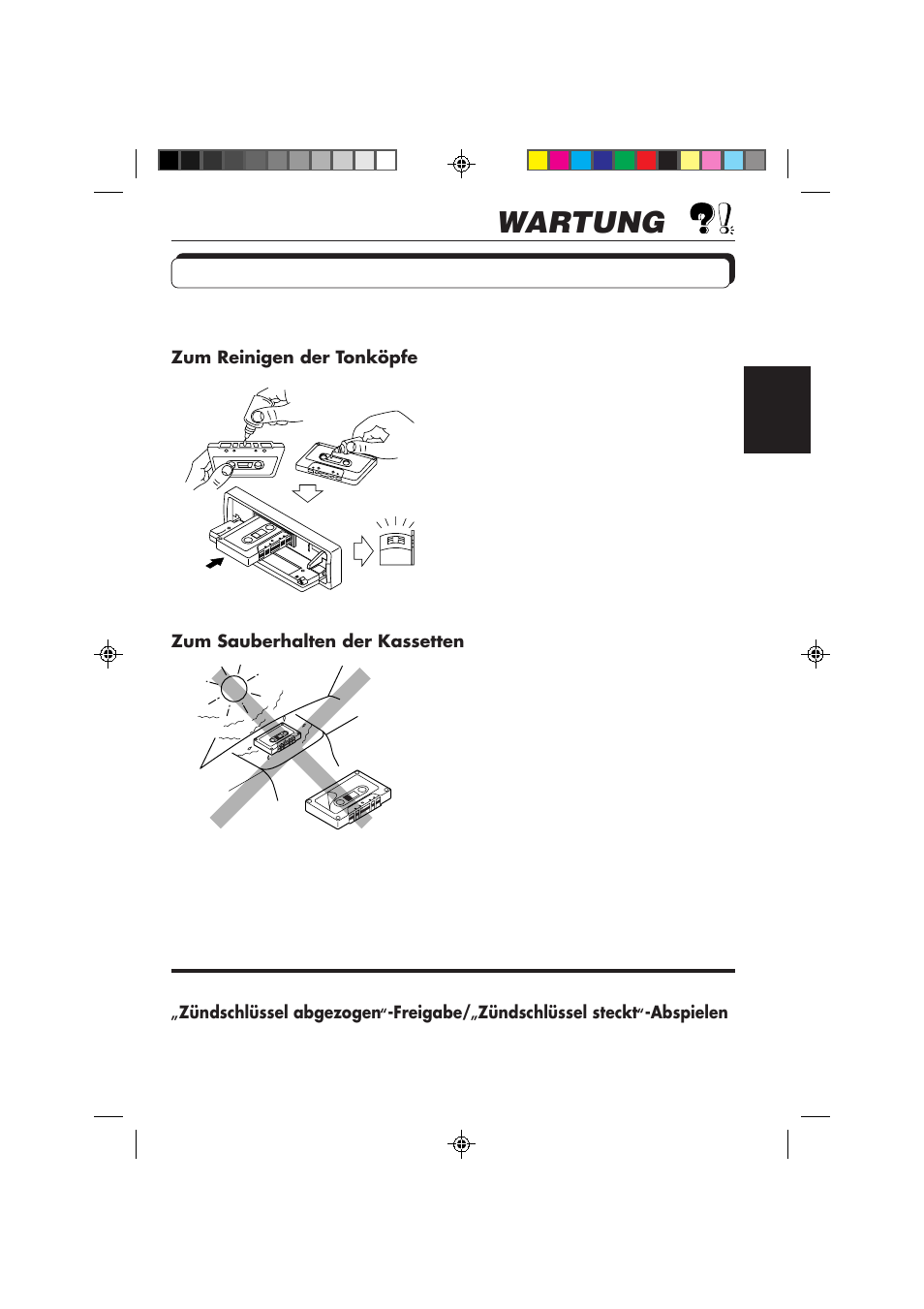 Wartung, Zum verlängern der geräte-lebensdauer | JVC KS-FX840R User Manual | Page 91 / 186