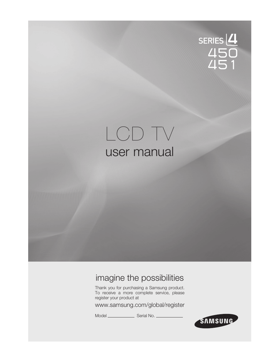 Samsung 451 User Manual | 81 pages