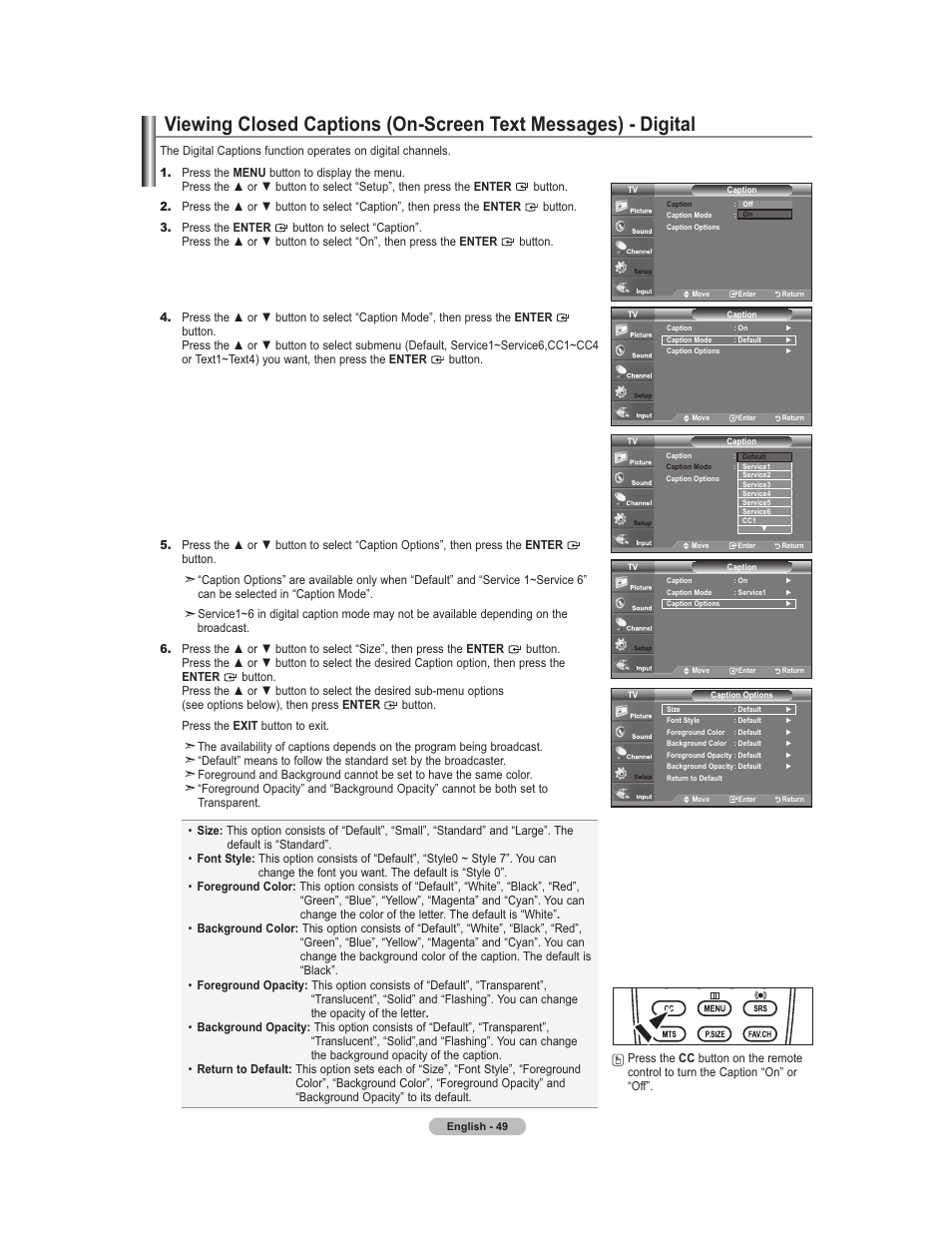 Samsung 451 User Manual | Page 51 / 81