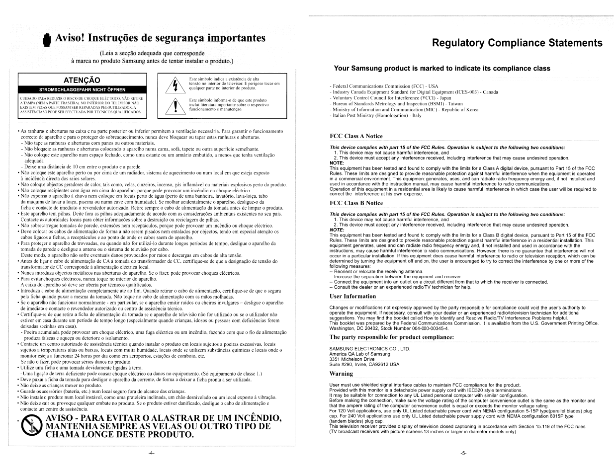 Samsung 451 User Manual | Page 77 / 81