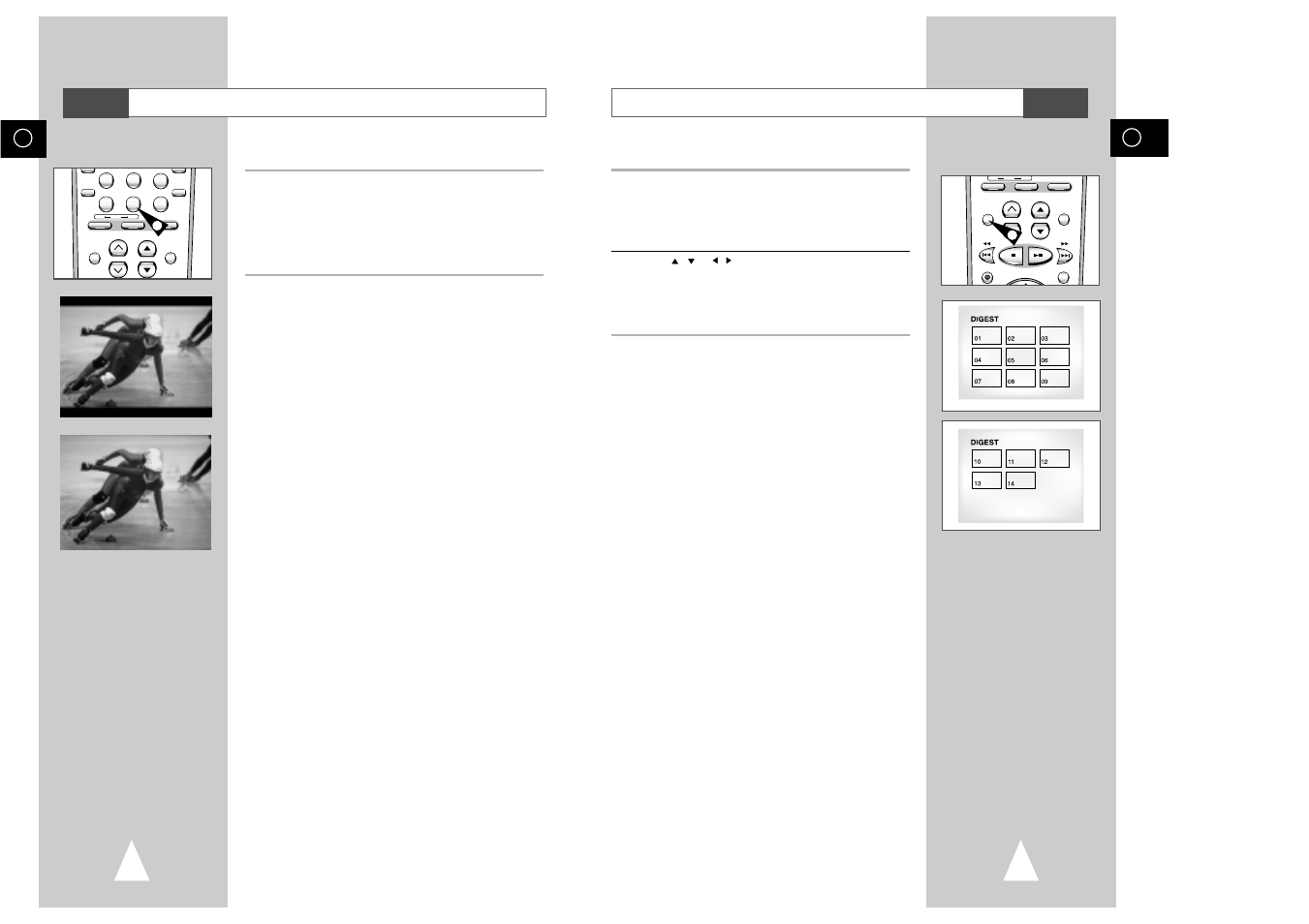 Digest play, Screen fit play | Samsung SV-DVD3E  EN User Manual | Page 29 / 35