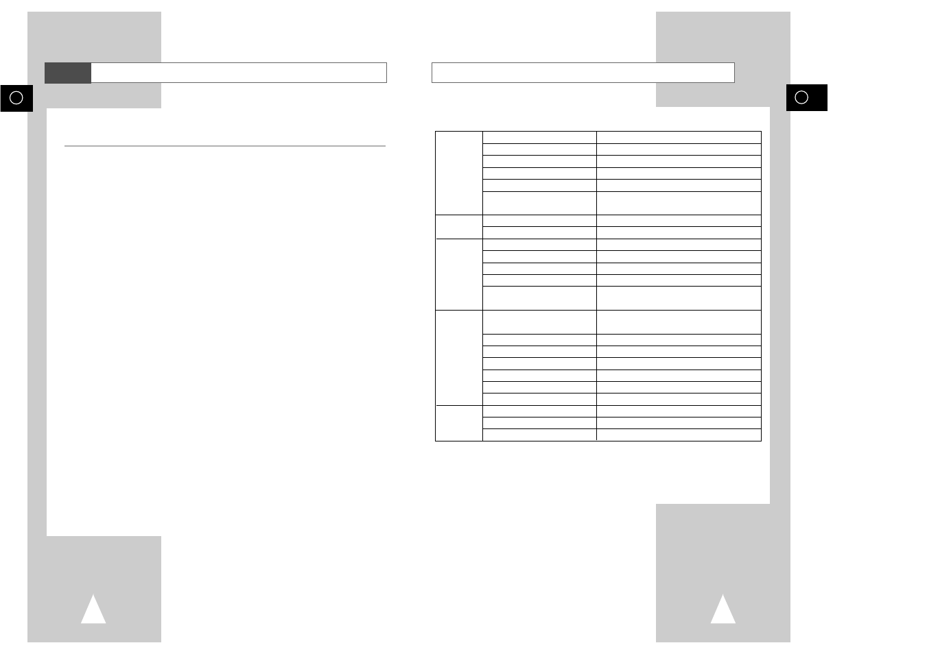 Technical specifications, Mp3 play (cd-r mp3 disc requirements) | Samsung SV-DVD3E  EN User Manual | Page 33 / 35