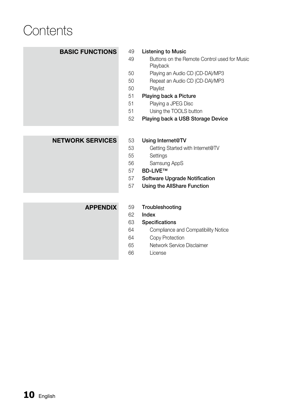 Samsung AK68-01859A User Manual | Page 10 / 69