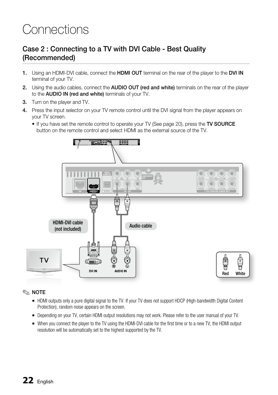 Connections | Samsung AK68-01859A User Manual | Page 22 / 69