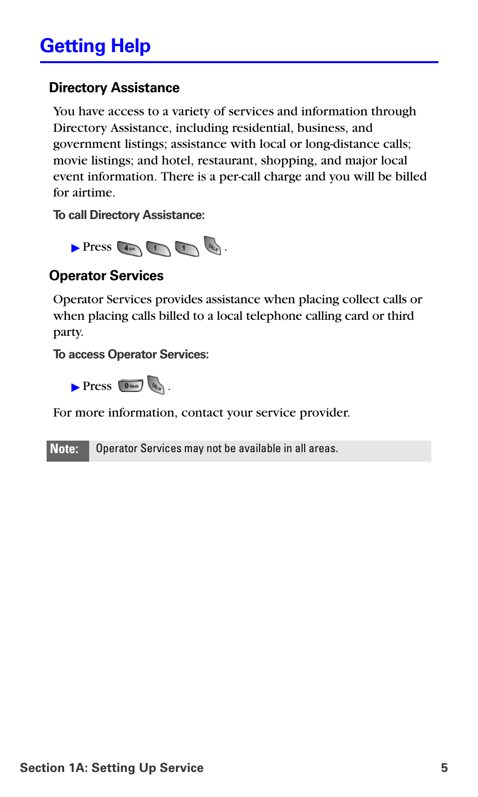 Getting help | Samsung A660 User Manual | Page 12 / 158