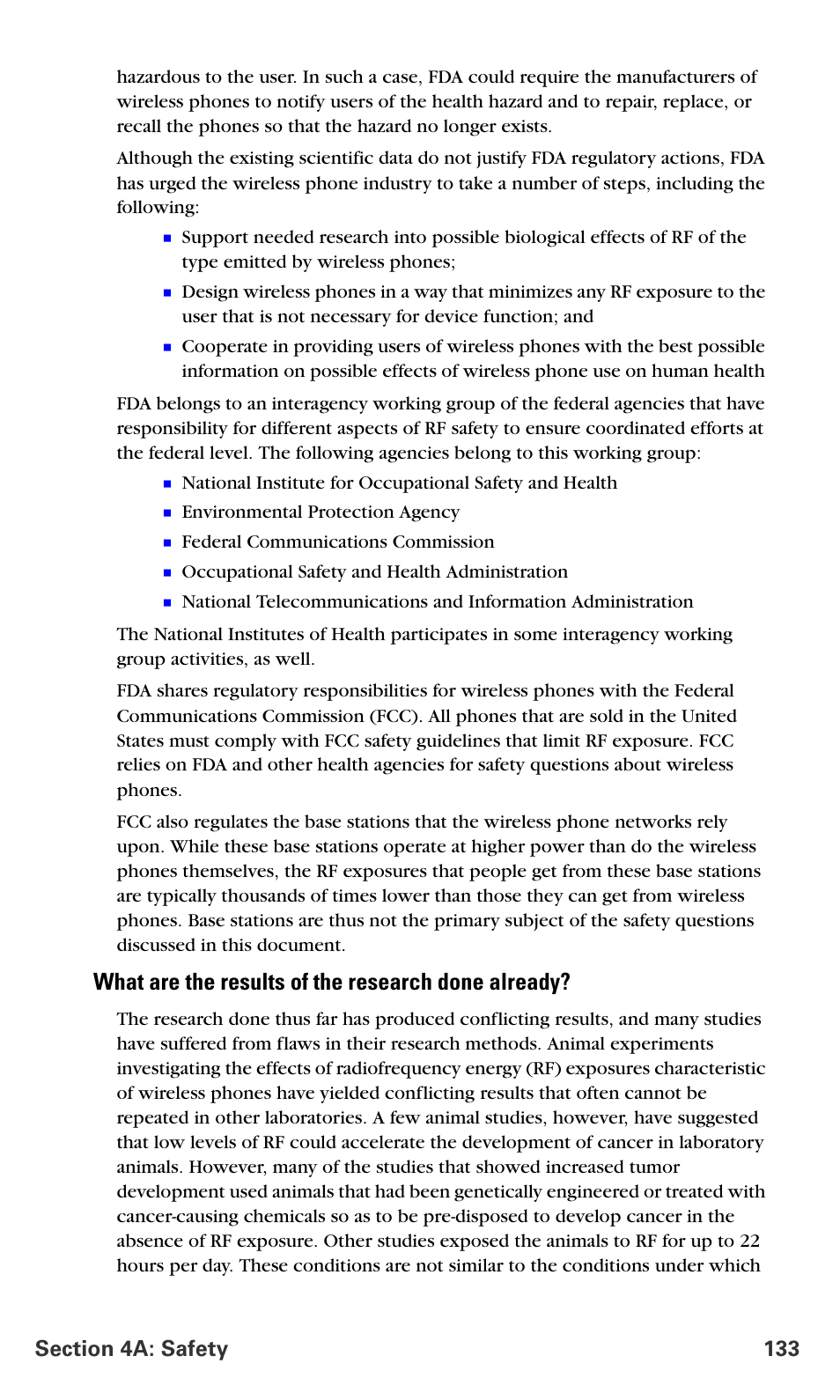 What are the results of the research done already | Samsung A660 User Manual | Page 140 / 158