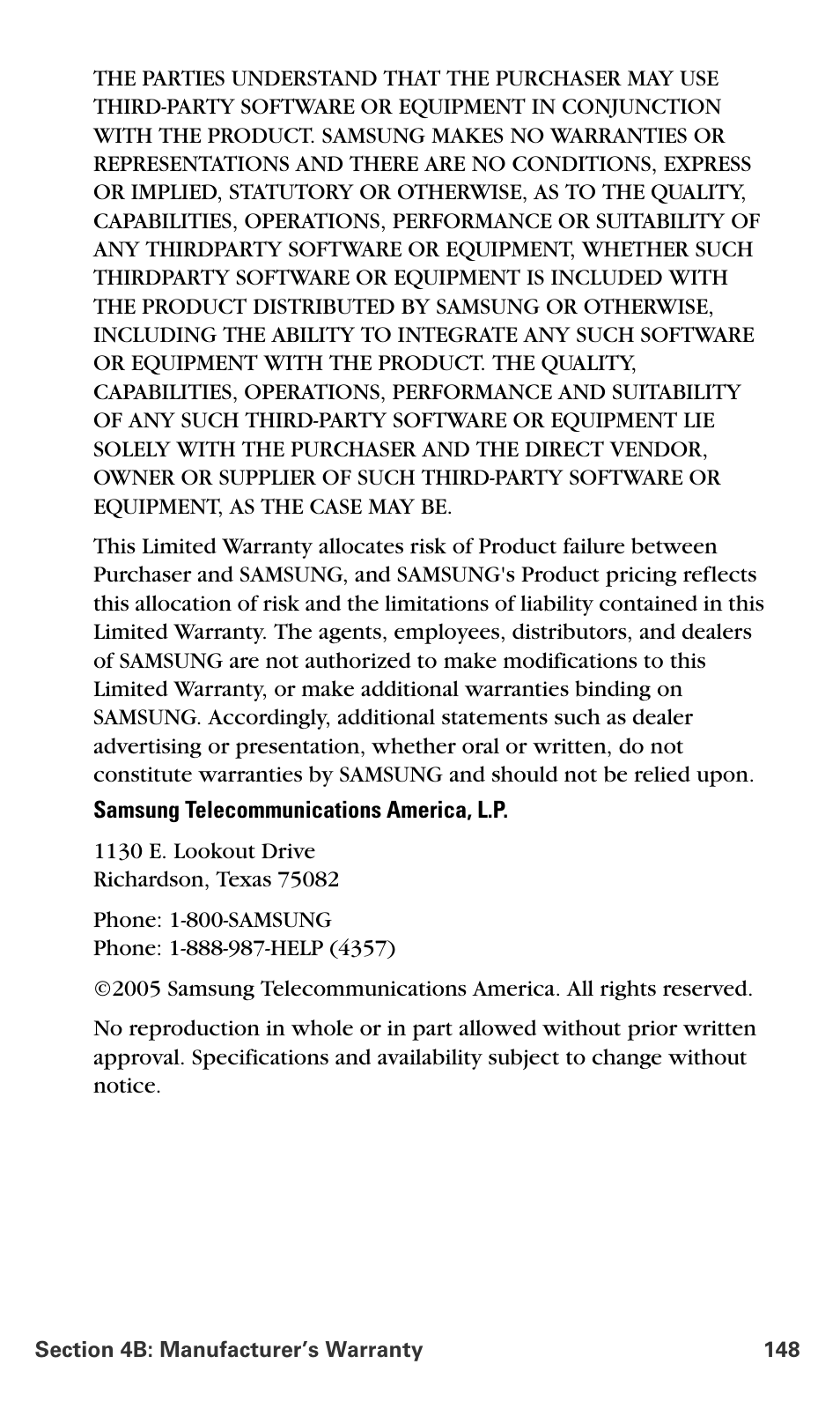 Samsung A660 User Manual | Page 155 / 158