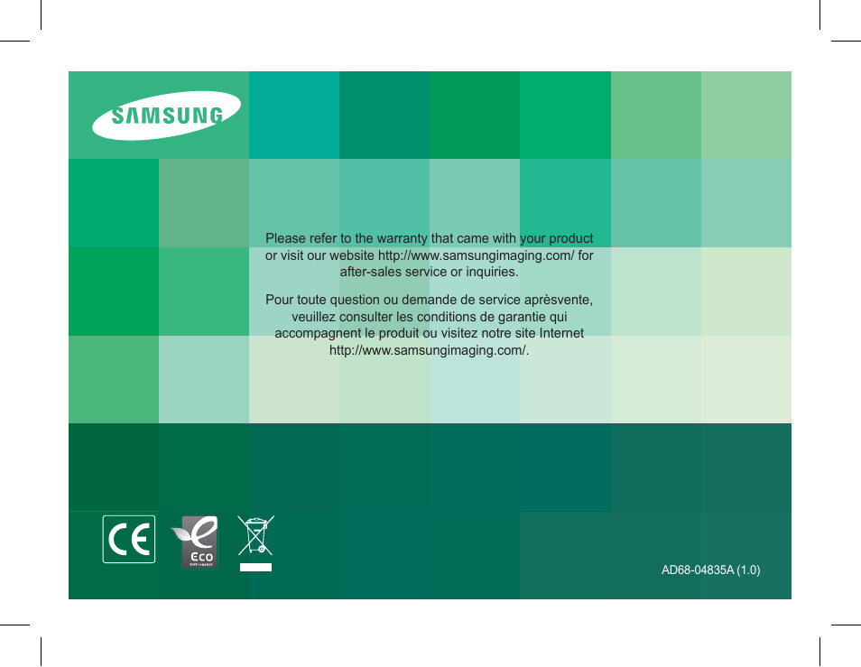 Samsung AD68-04835A User Manual | Page 32 / 32