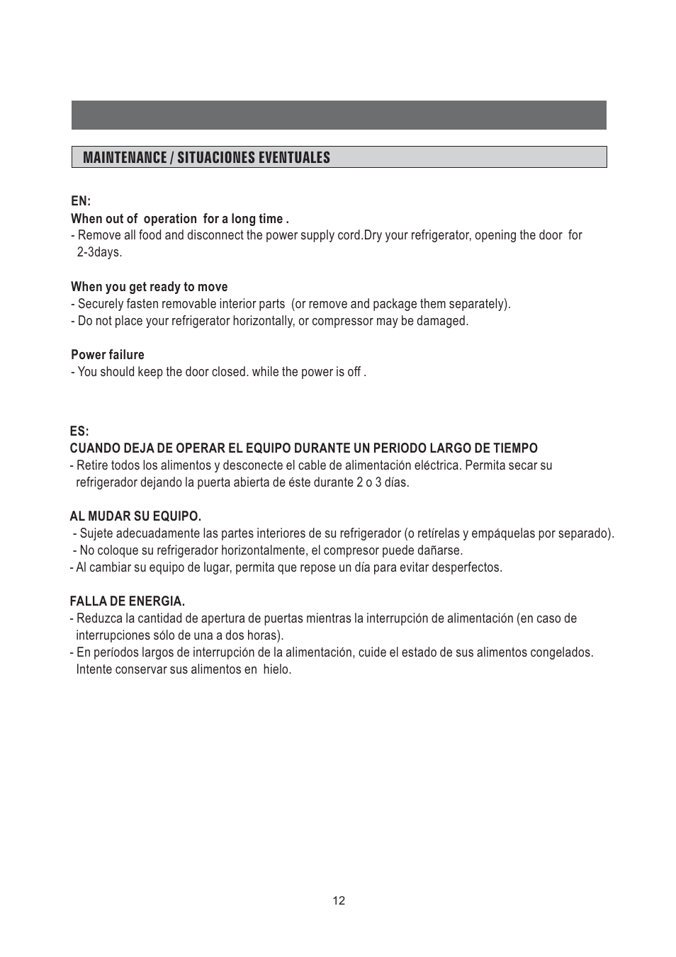 Samsung SRG-058  EN User Manual | Page 13 / 15