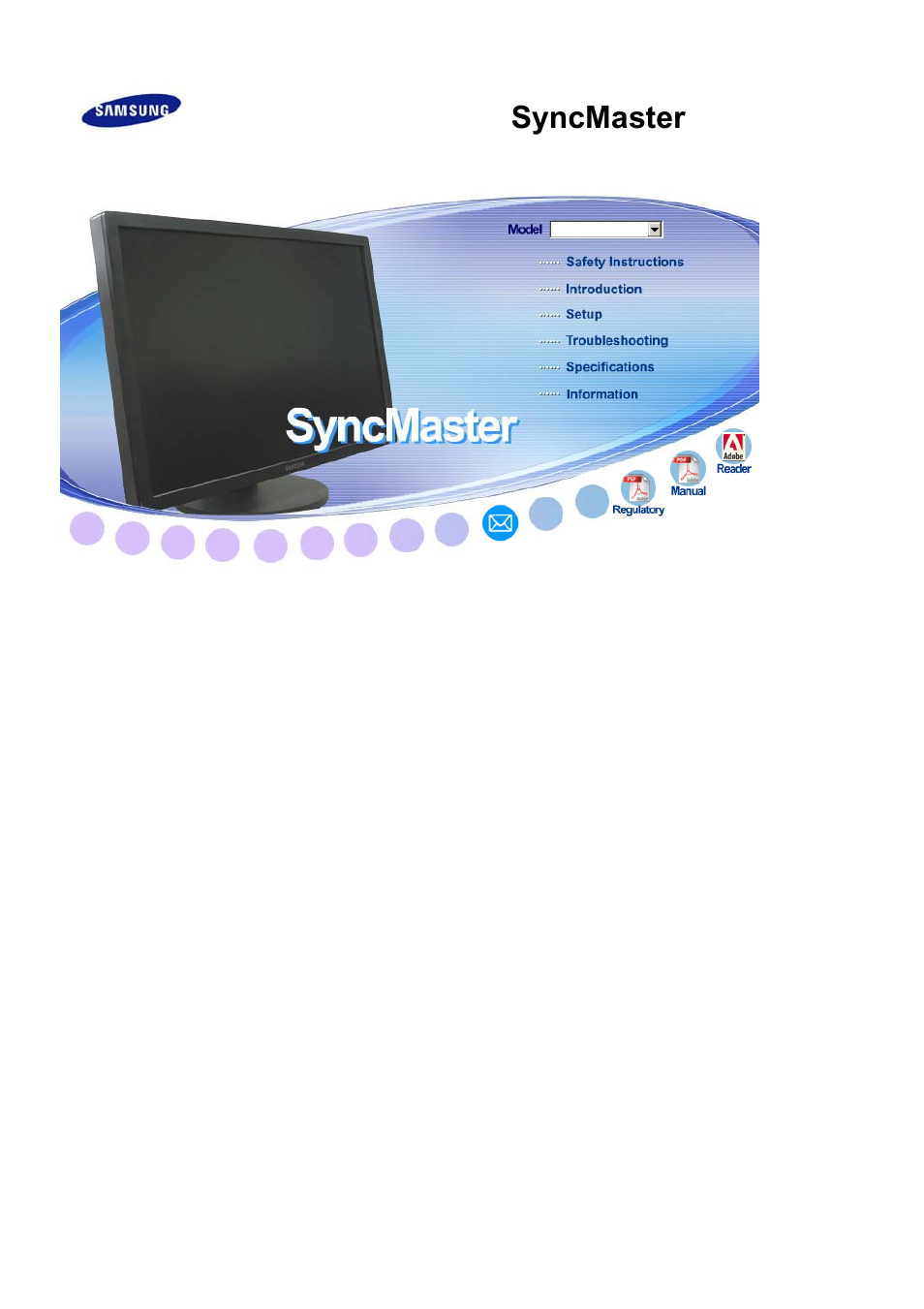 Samsung SyncMaster 305T User Manual | 30 pages