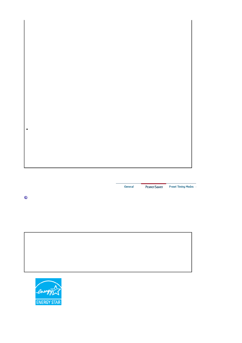 Powersaver | Samsung SyncMaster 305T User Manual | Page 21 / 30